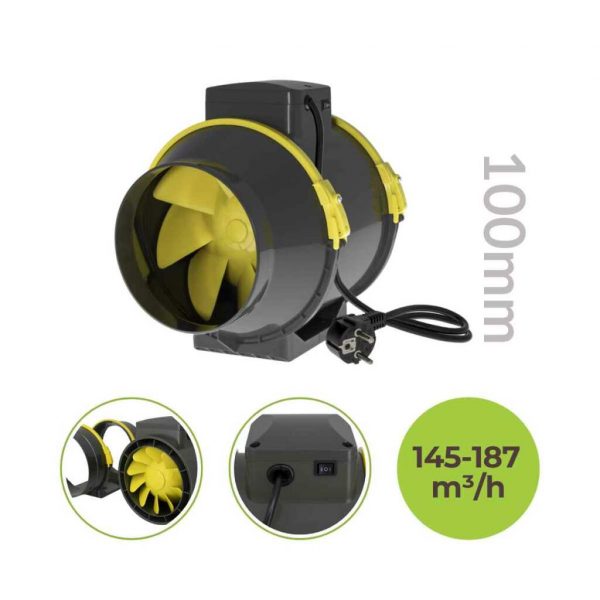 GHP PROFAN TT 100 mm ⌀, 145 - 187m³/h – Bild 2