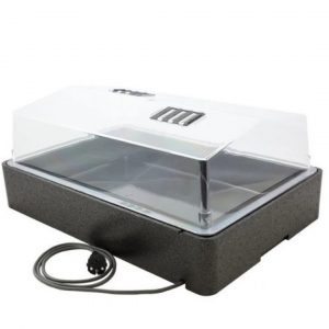 HGA Propagator 64 / 50 – Beheizbares Gewächshaus inkl. dimmer 59 x 39 x 24 cm