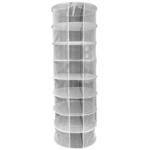 Trockennetz - Weiß Ø 60 cm, 8 Ebenen