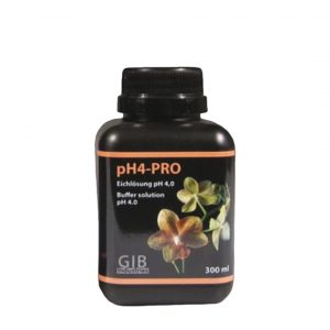 GIB Eichflüssigkeit pH4-PRO – pH 4,0 Kalibrierlösung 300 ml