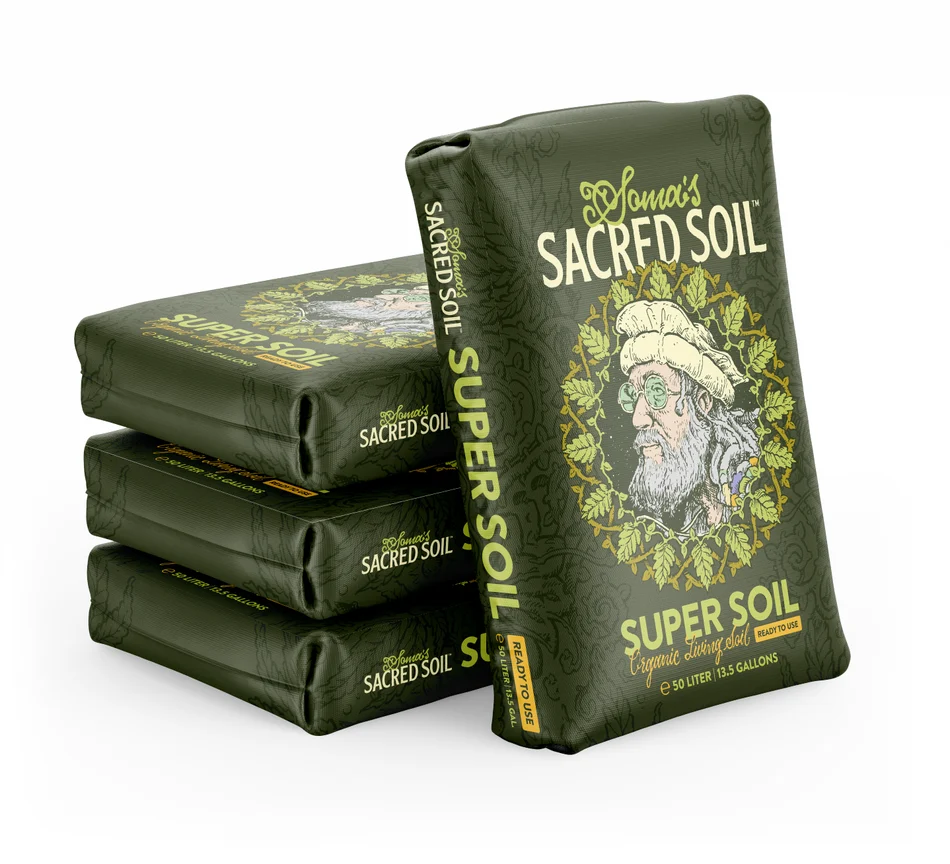 Soma’s Sacred Soil Super Soil – Gebrauchsfertige Living Soil – 50 l